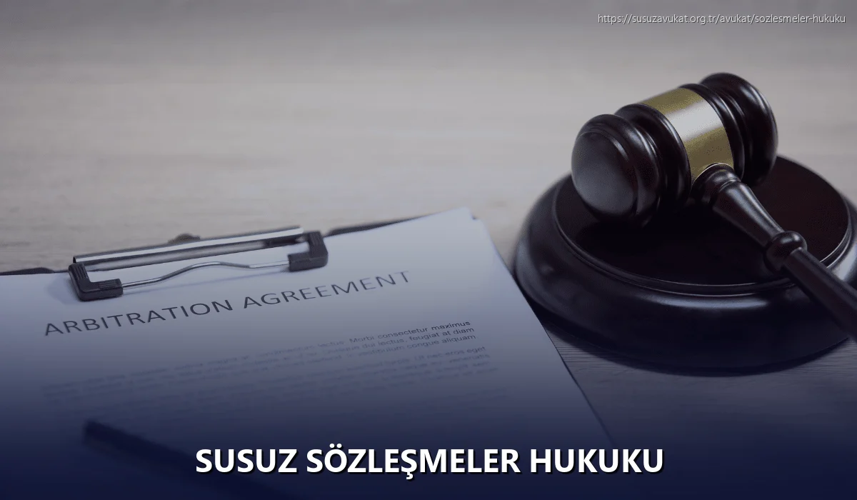 Susuz Sözleşmeler Hukuku